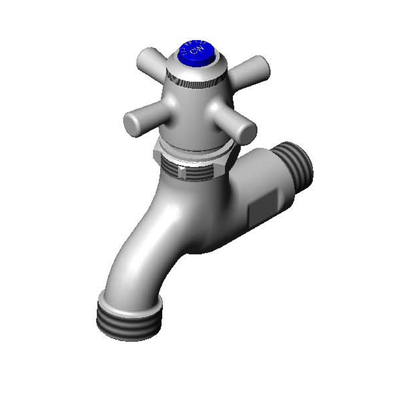 T&S Brass B-0709 Single Sink Faucet Self-Closing
