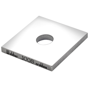 STARRETT SC .1008 AA Square Croblox Gage Block - .1008 In., Grade AA