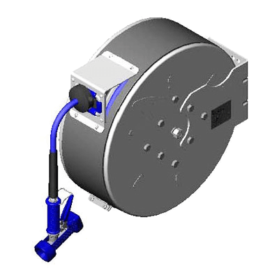 T&S Brass B-7142-C02 Hose Reel System Enclosed