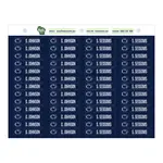 Gator Clip ID Adhesive Sticker Sheets