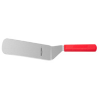 Dexter 19693R SANI-SAFE 8" x 3" Cake Turner - Red Handle
