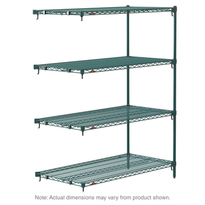 Metro AA436K3 Super Adjustable Super Erecta Add-On Shelving Unit 36"W X 21"D X 63 H