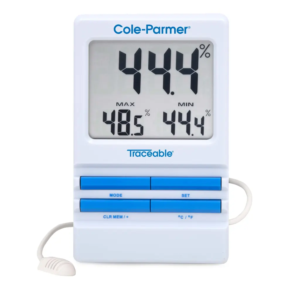 Traceable Remote Alarm RH/Temperature Monitor