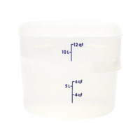 Cambro 12RFSPROPP190 FreshPro Camrounds, 12 Qt Food Storage Container