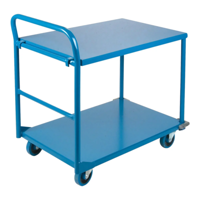 Shelf & Platform Truck - 36" x 24" x 40" - Steel - Dual Capacity