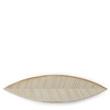 Hazara Leaf Plate White 14.5" x 3.75"