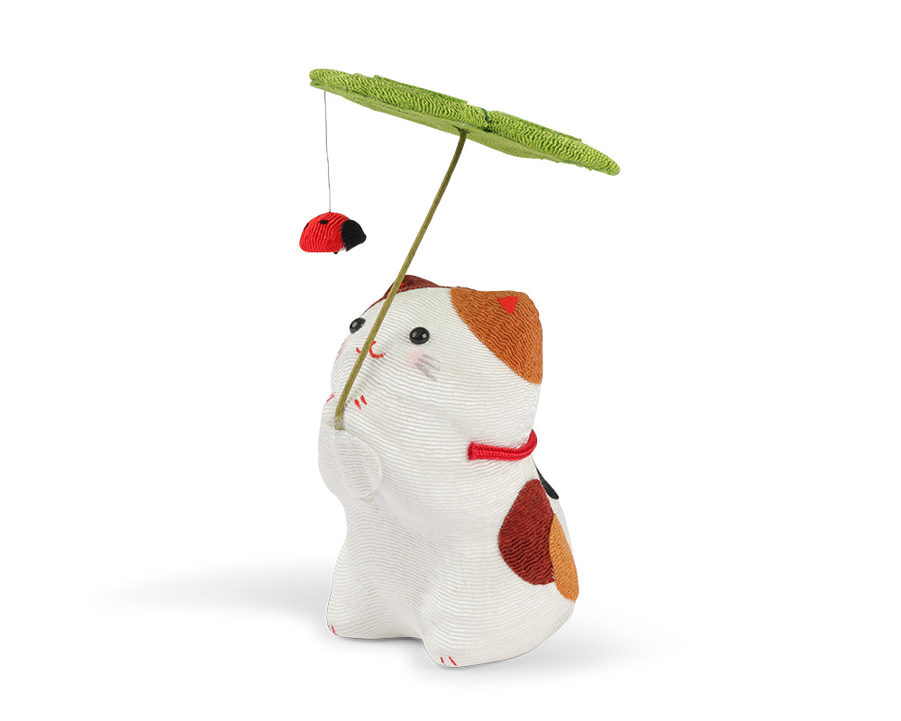 Figurine Lucky Clover & Cat