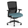 Propel Office Chair - Black Frame with Blue Seat