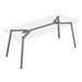 PLTADJDFCHAR - STRUXTURE TABLE FRAME - DESK - Charcoal