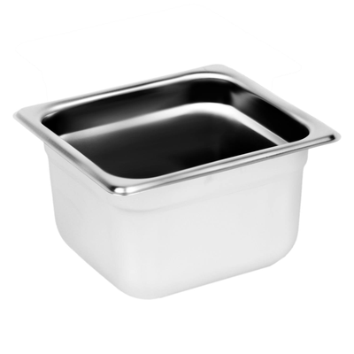 FSE STPA4164 Steam Table Pan, 1/6 Size 4" 25 ga.