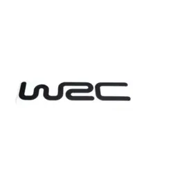 Sticker logo WRC spoiler