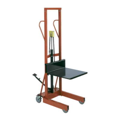 Platform Stacker - Hydraulic - 20" x 20" Platform - 54" Lift Height - 500 lb Capacity