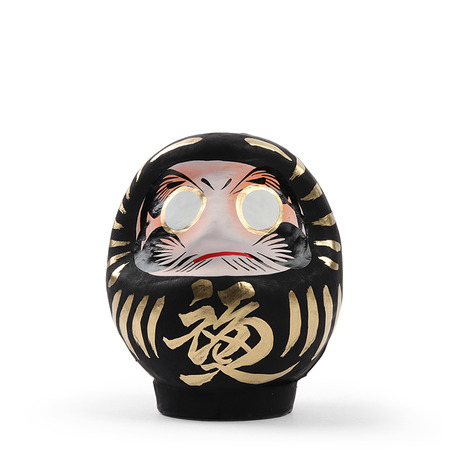 Daruma Black No Evil 3-3/4"