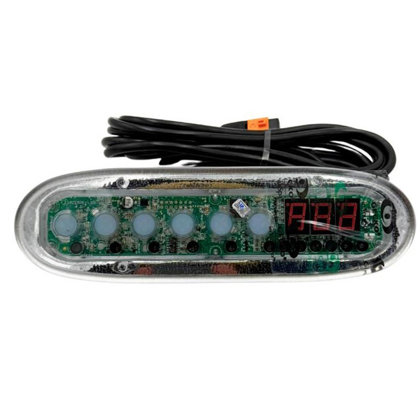 Dimension One YE-F Blank 6-Button Topside Control 6600-537