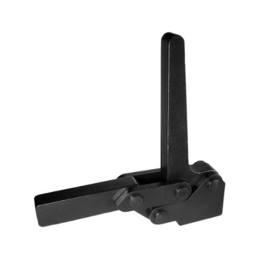 Carr Lane CL-45-HDC-121S Heavy Duty Vertical Handle Toggle Clamp, Low Solid Arm, Flange Base (1500lbs)