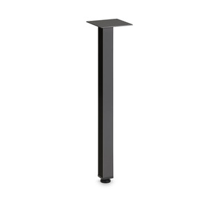 PLT-SQPOSTLEG SQUARE POST LEG - BLACK -PAIR