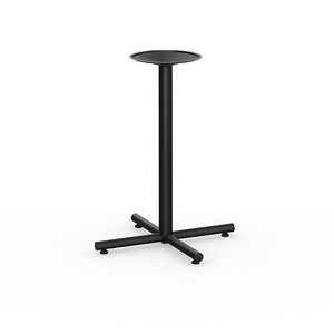 PLTXBM3341 BLACK METAL 33" CROSS BASE 41" HIGH-BLACK