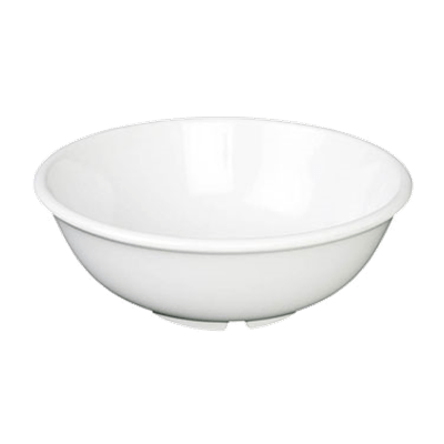Thunder Group Cr5807W White Melamine White 7-1/2" Salad Bowls 32 Oz.