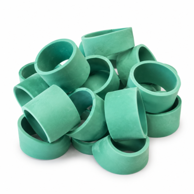 Coldwater Lobster Bands - 20 lb Case - Green