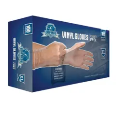 EVPFXL4004 EMPRESS XLARGE VINYL GLOVE, POWDER FREE 100/BOX  10 BOXES/CASE