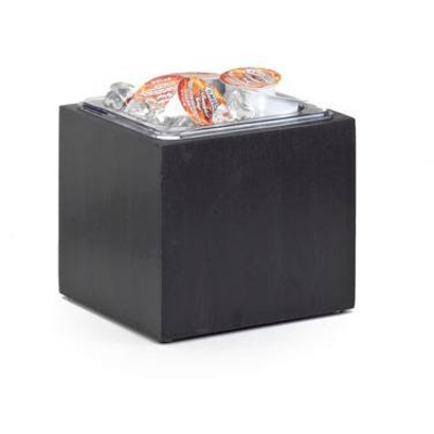 Cal-Mil 475-6-96 6"W x 7"D x 6-1/2"H Midnight Bamboo Ice Housing