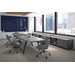 6921 MB GUEST SWIVEL CHAIR- GRAY