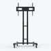 LUXOR FP1000 Adjustable-Height Rolling TV Stand 