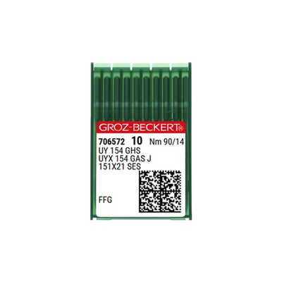 Groz-Beckert Needles, Size: 90/14, Point Style: FFG