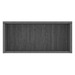 PL1008OH - 36" Open Hutch - Newport Gray