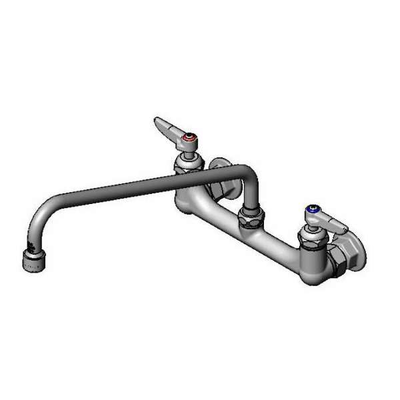 T&S Brass B-2299-VF22-CR Mixing Faucet Wall Mount