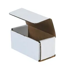 4 X 2 X 2" WHITE CORRUGATED MAILER, ECT32B, 50/BD