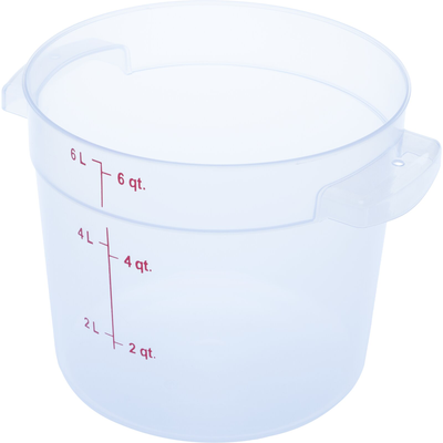 Carlisle 1096530 StorPlus™ Round Food Storage Container 6 Quart 