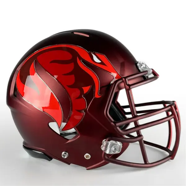Oversized Half Helmet Football Helmet Decals