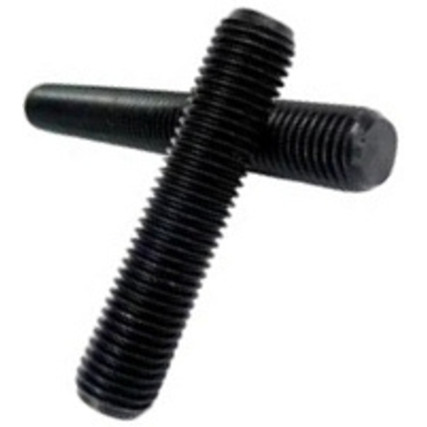 1 1/8" - 7 X 24" FULLY THREADED STRAIGHT ROD SAE J429 GR 8 PLAIN