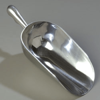 Carlisle 38 oz Cast Aluminum Scoop