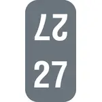 Smead Compatible Top Tab Yearcode 70800 Label Rolls