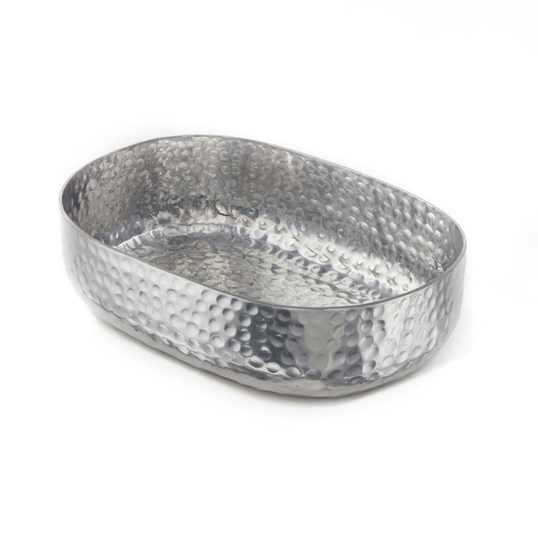 Hammered Aluminum Entree Baskets