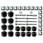 Body Mounts and Hardware Set - Coupe