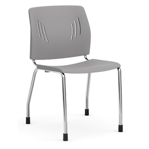 3084 AGENDA PLUS STACKING GUEST CHAIR- Gray