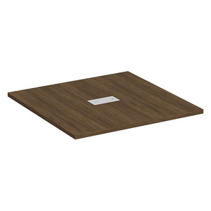 PL139T SQUARE 47X47 INSERT TOP- MODERN WALNUT