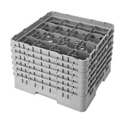 Cambro 16S1214416 Camrack Glass Rack with 6 Extenders