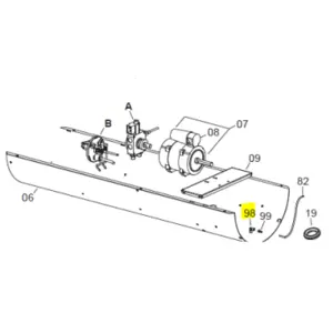 Veloci Heater Replacement Fitting 1/8" FF - 2,0