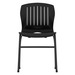 3044 Tec Stacking Guest Chair - Black
