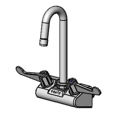 T&S Brass 5F-4WWX03 Equip Faucet 4" Wall Mount
