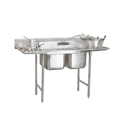 Advance Tabco 93-2-36-24RL Regaline Sink 2-Compartment