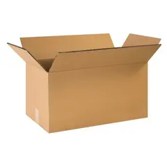 24 X 14 X 14 ECT48 DOUBLE WALL CORRUGATED CARTON 10/BD   HD241414DW