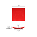 Thunder Group 24010PR 10" x 10" x 13/4" Flare Plate