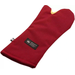 San Jamar KT0218 Cool Touch 17" Flame Red Conventional Oven Mitt