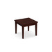 PL220 24X24 END TABLE- MAHOGANY