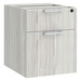 PL108 BOX/FILE HANGING PEDESTAL - Silver Birch